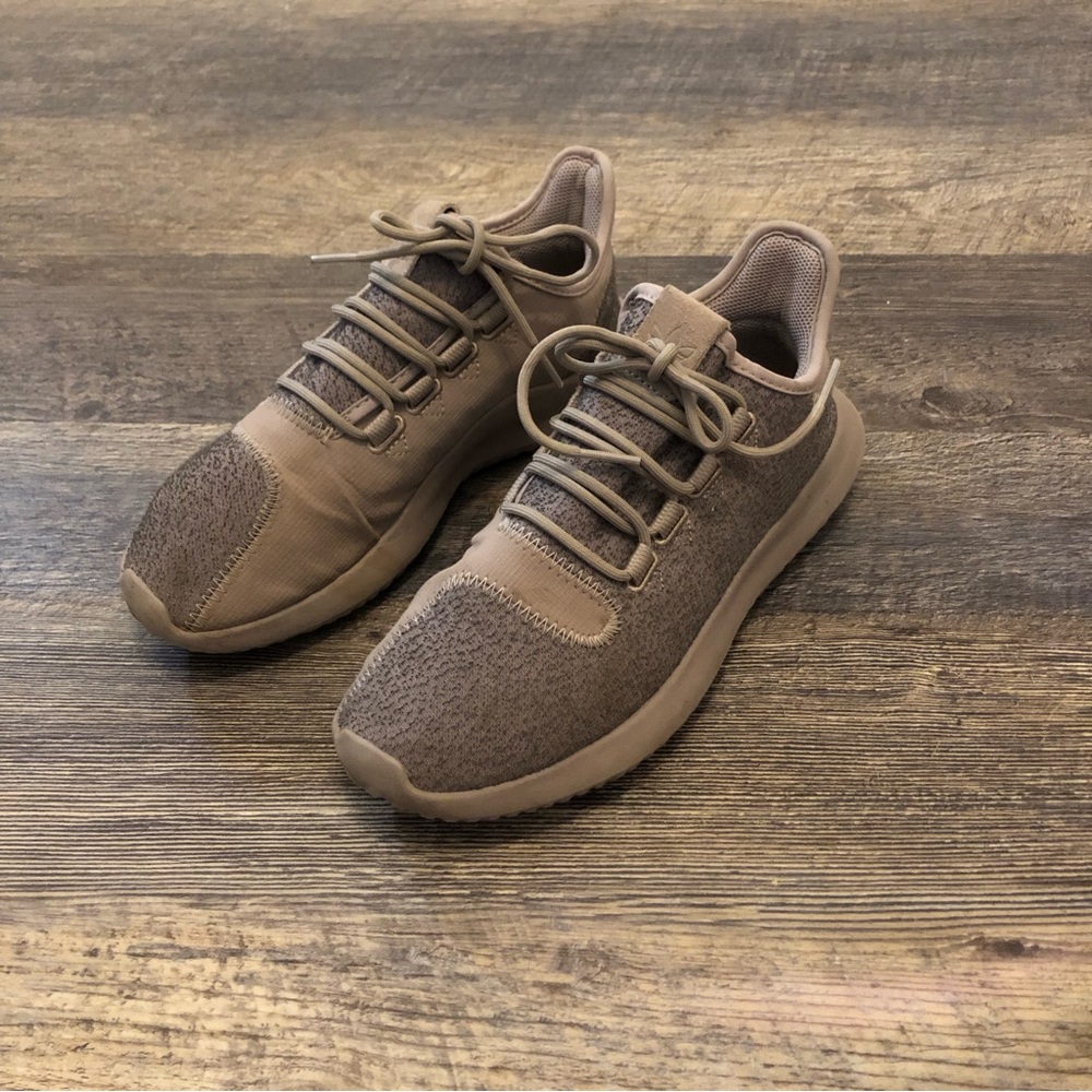 Adidas running shoes GUC with Nick in back of left shoe see picture
